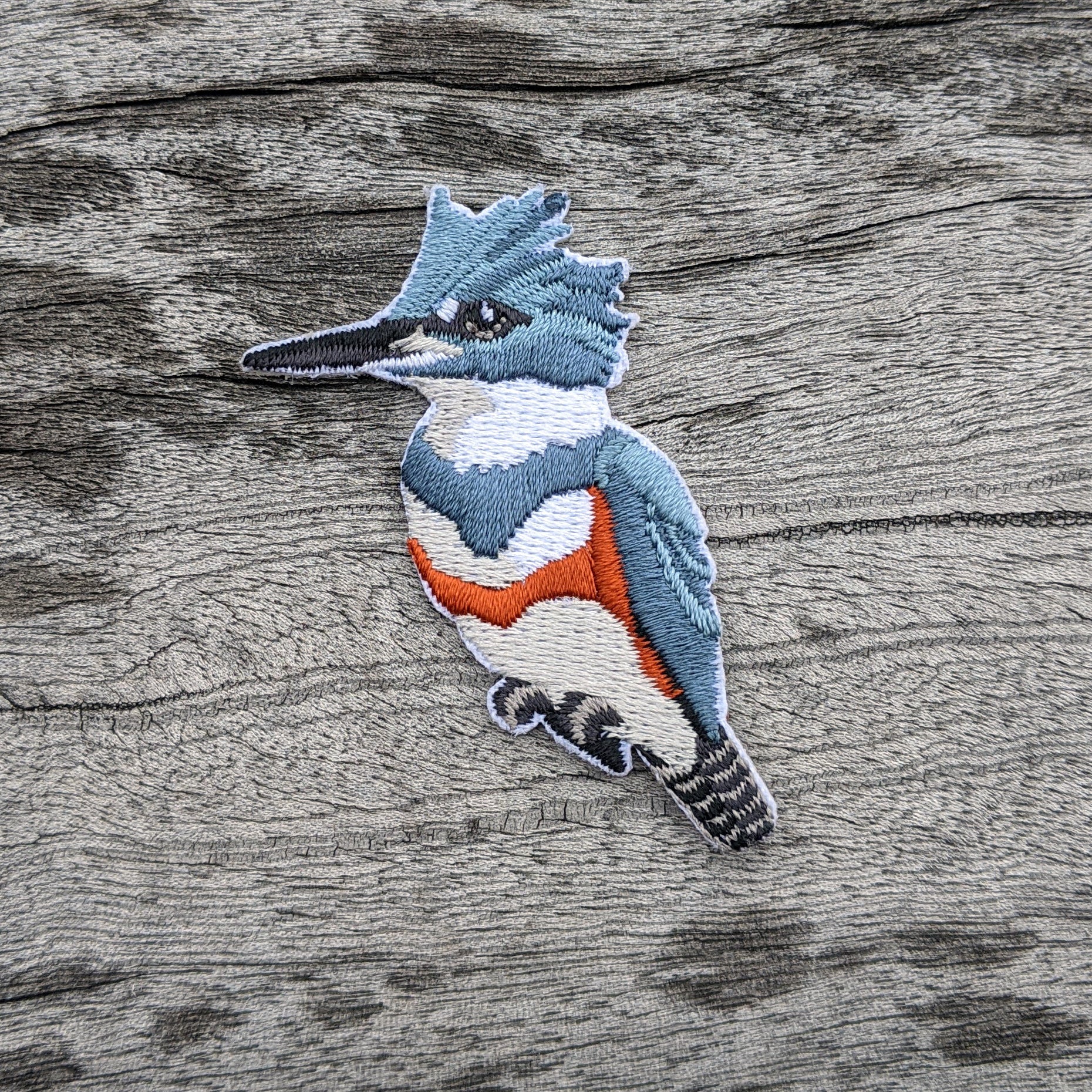 Belted Kingfisher Patch - Image 2