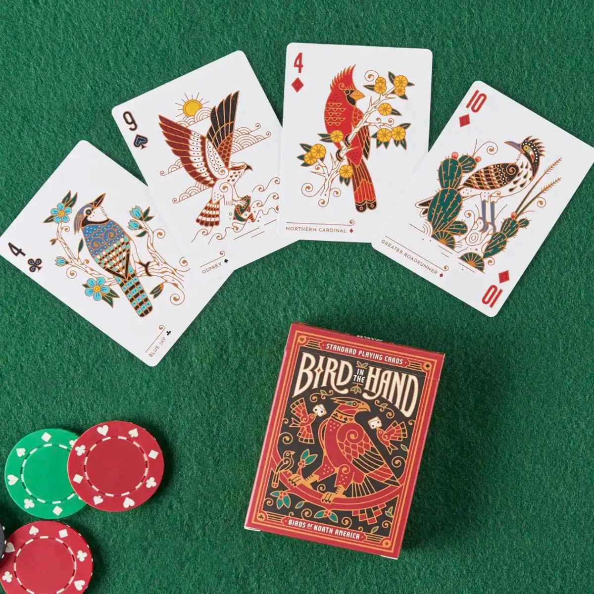 Bird in the Hand Playing Cards - Image 4