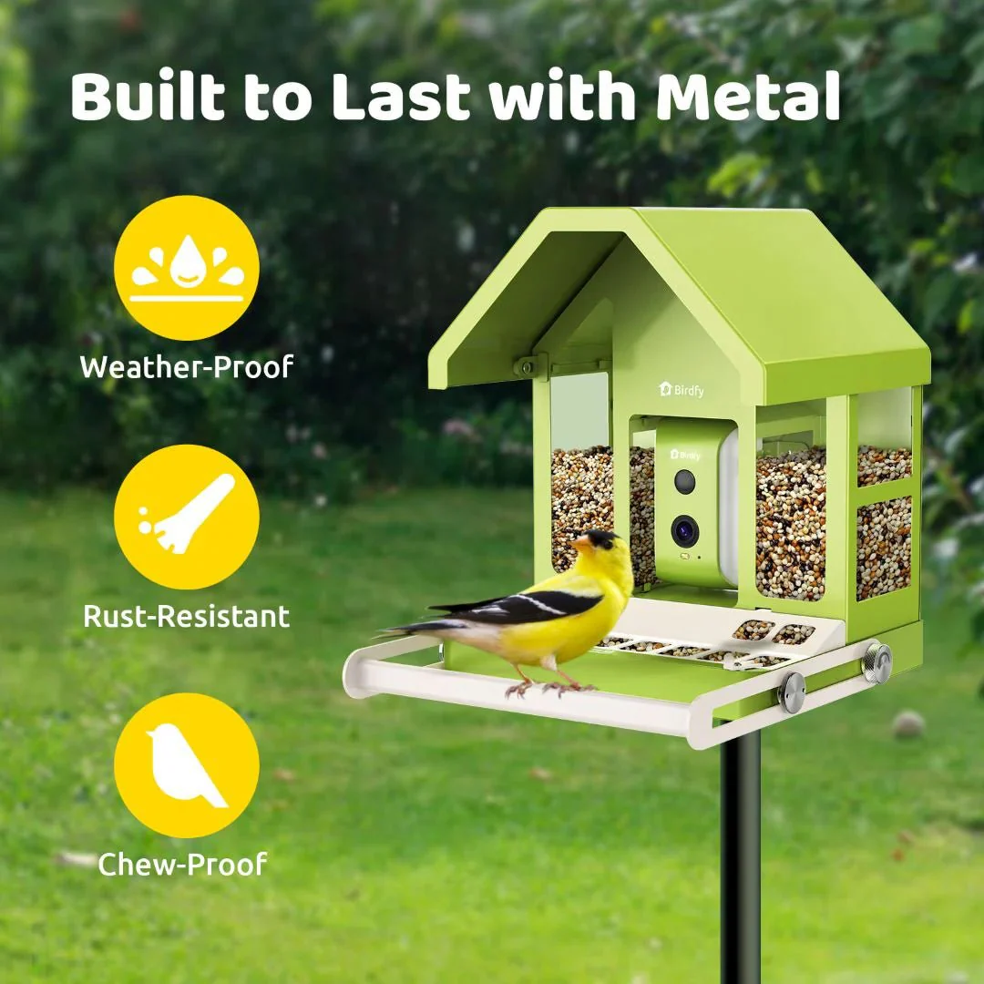Birdfy Metal Smart Bird Feeder With Camera - Image 3