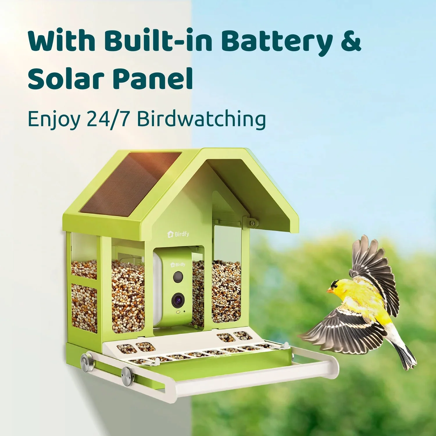 Birdfy Metal Smart Bird Feeder With Camera - Image 8