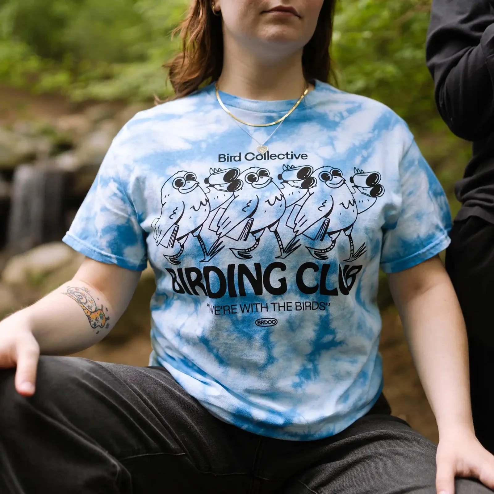Birding Club Tie Dye Tee - Image 2