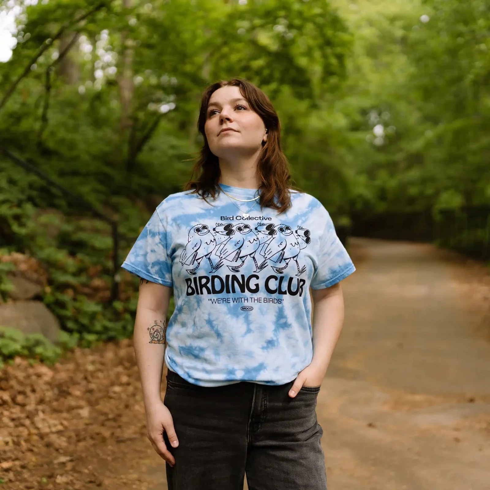 Birding Club Tie Dye Tee - Image 3