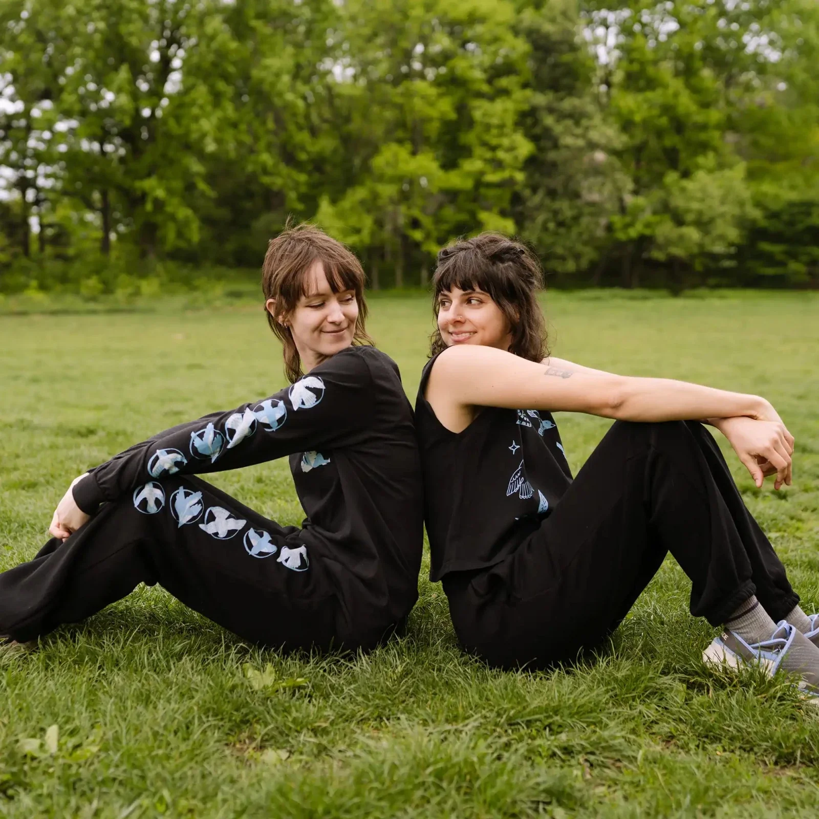 Birds of a Feather Long Sleeve Tee - Image 4