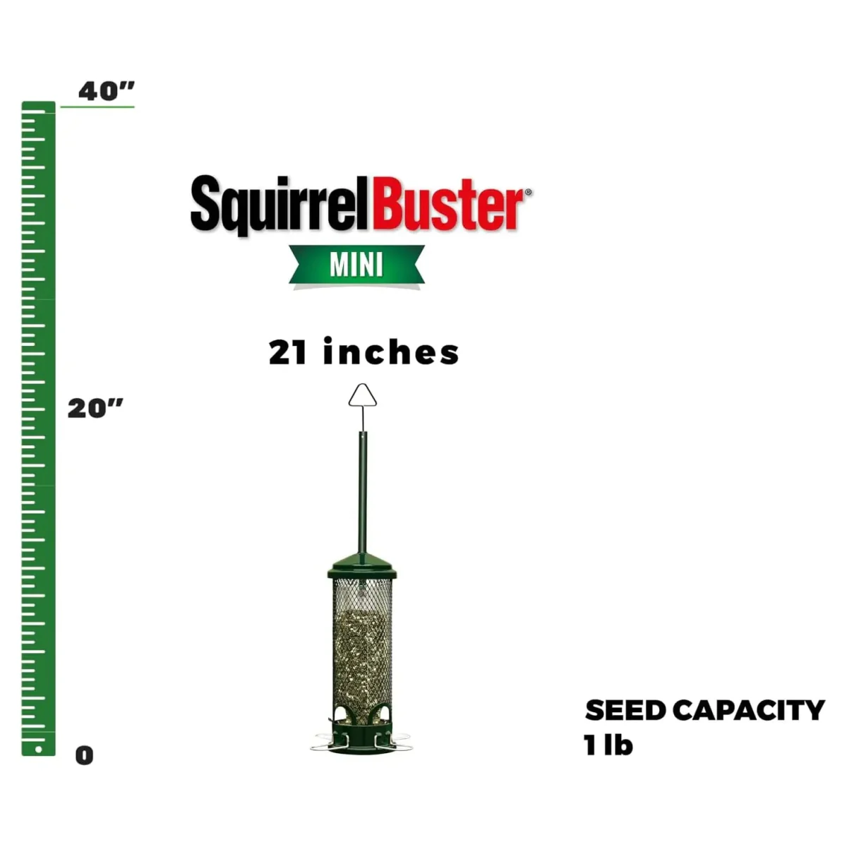 Brome Squirrel Buster Mini Squirrel-proof Bird Feeder - Image 4