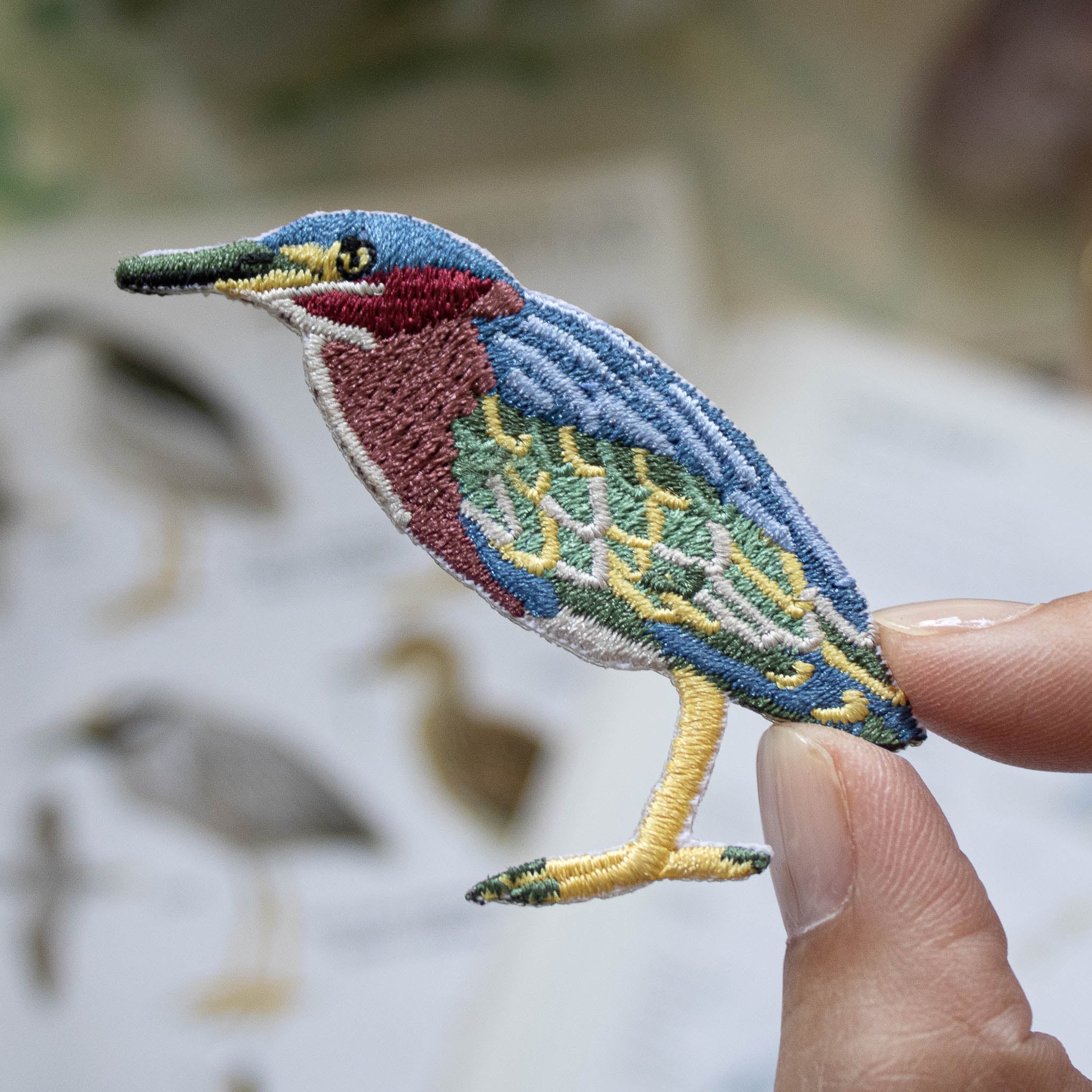 Green Heron Patch - Image 3