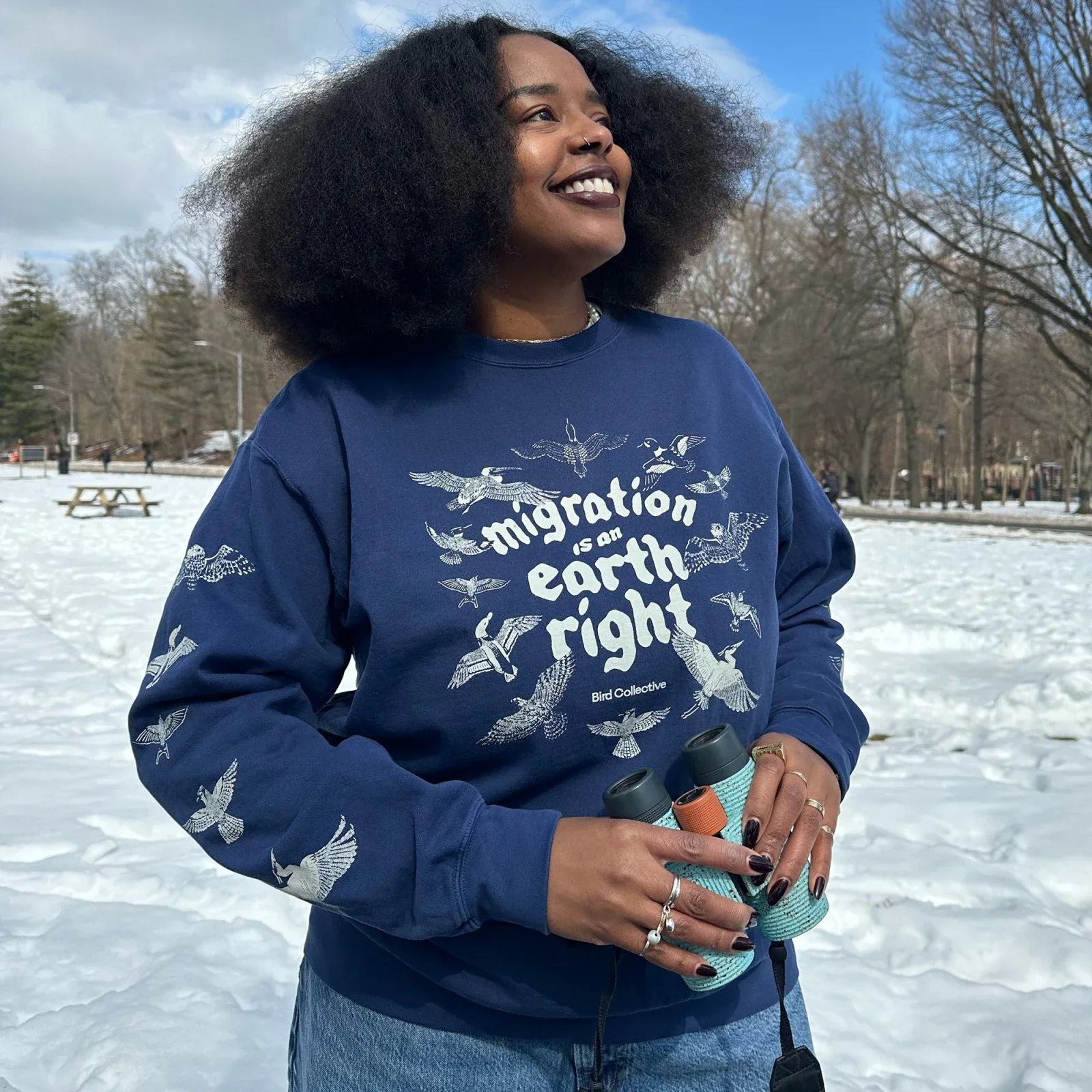 Migration Is An Earth Right Sweatshirt - Image 2
