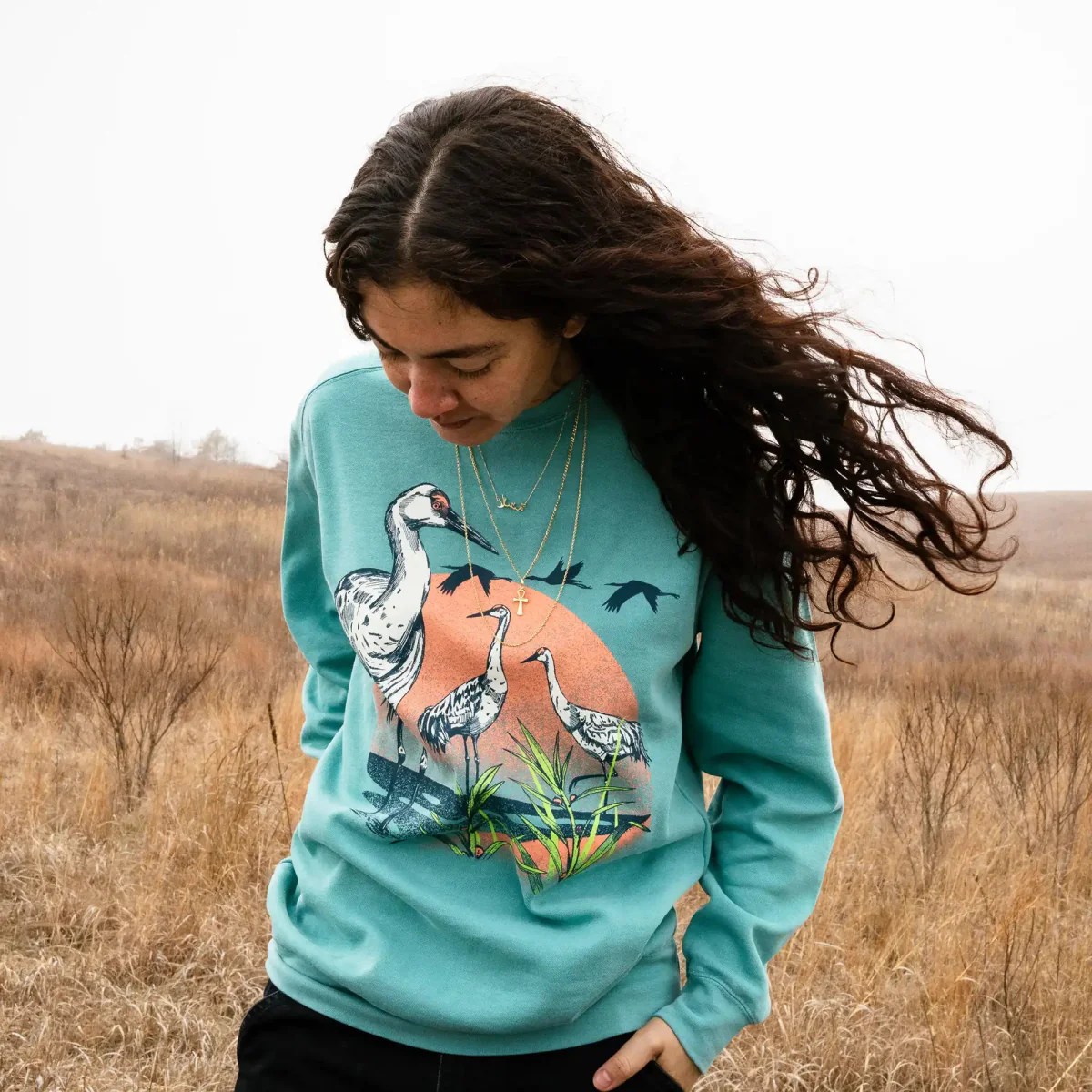 Sandhill Crane Sweatshirt - Image 5