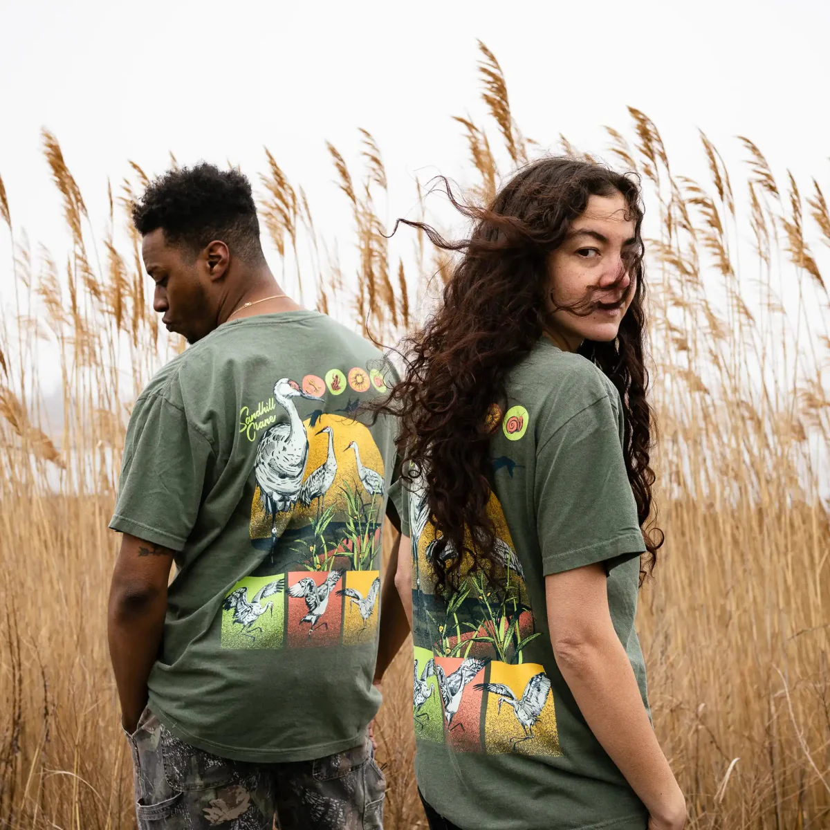 Sandhill Crane Tee - Image 4