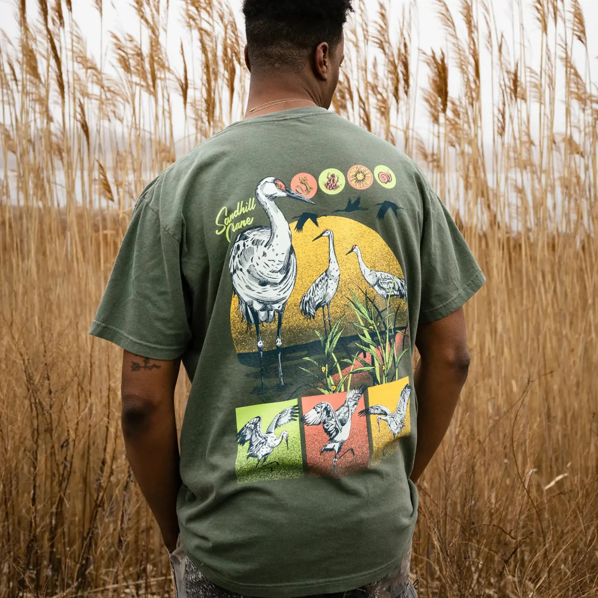 Sandhill Crane Tee - Image 6