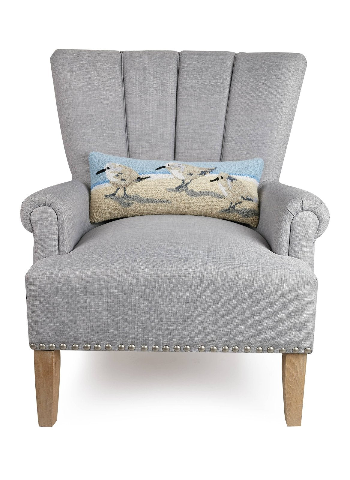 Sandpipers Hook Pillow - Image 2