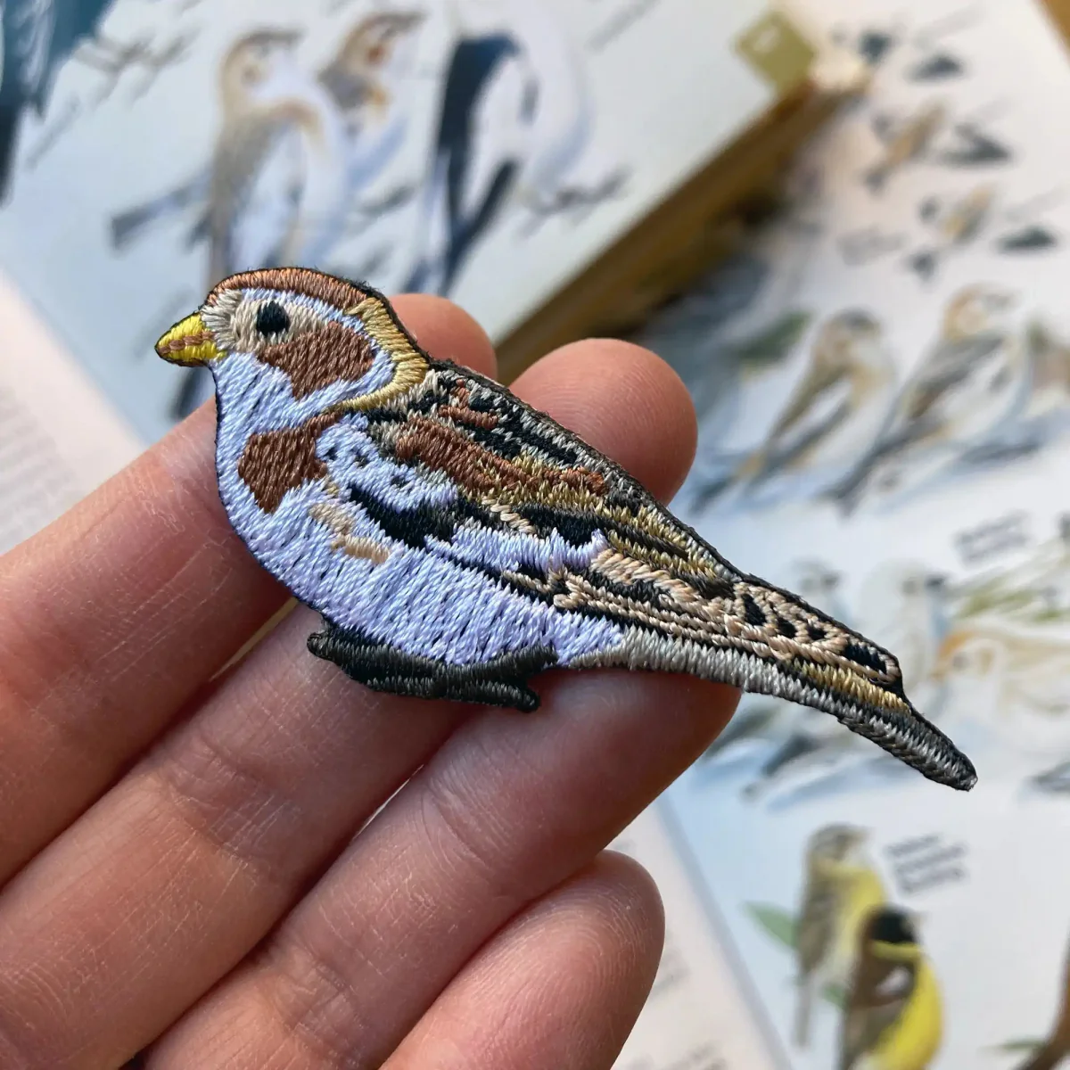 Snow Bunting Patch - Image 2