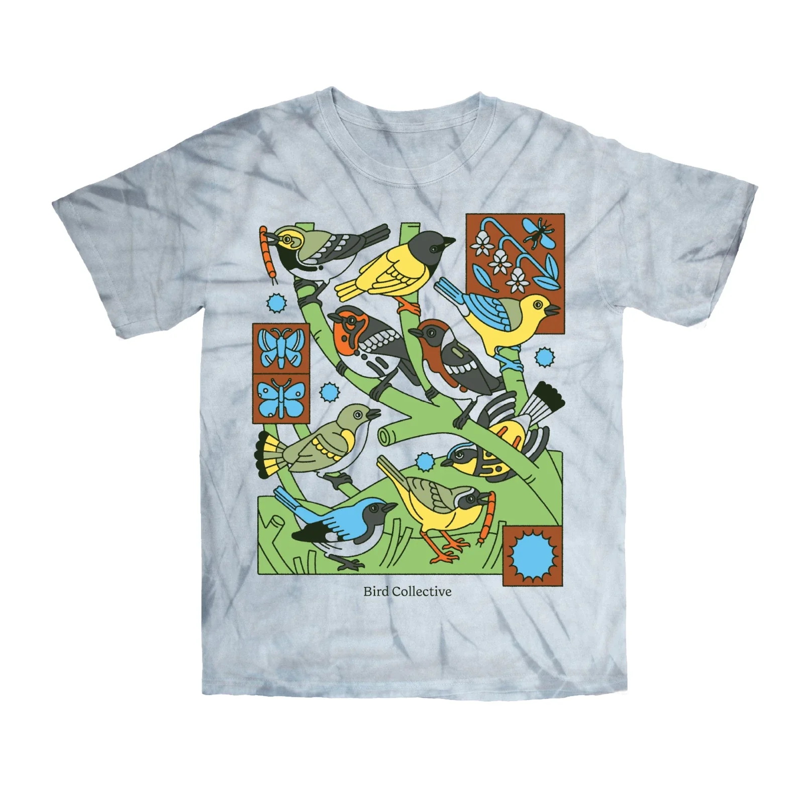 Warbler Tie Dye Tee