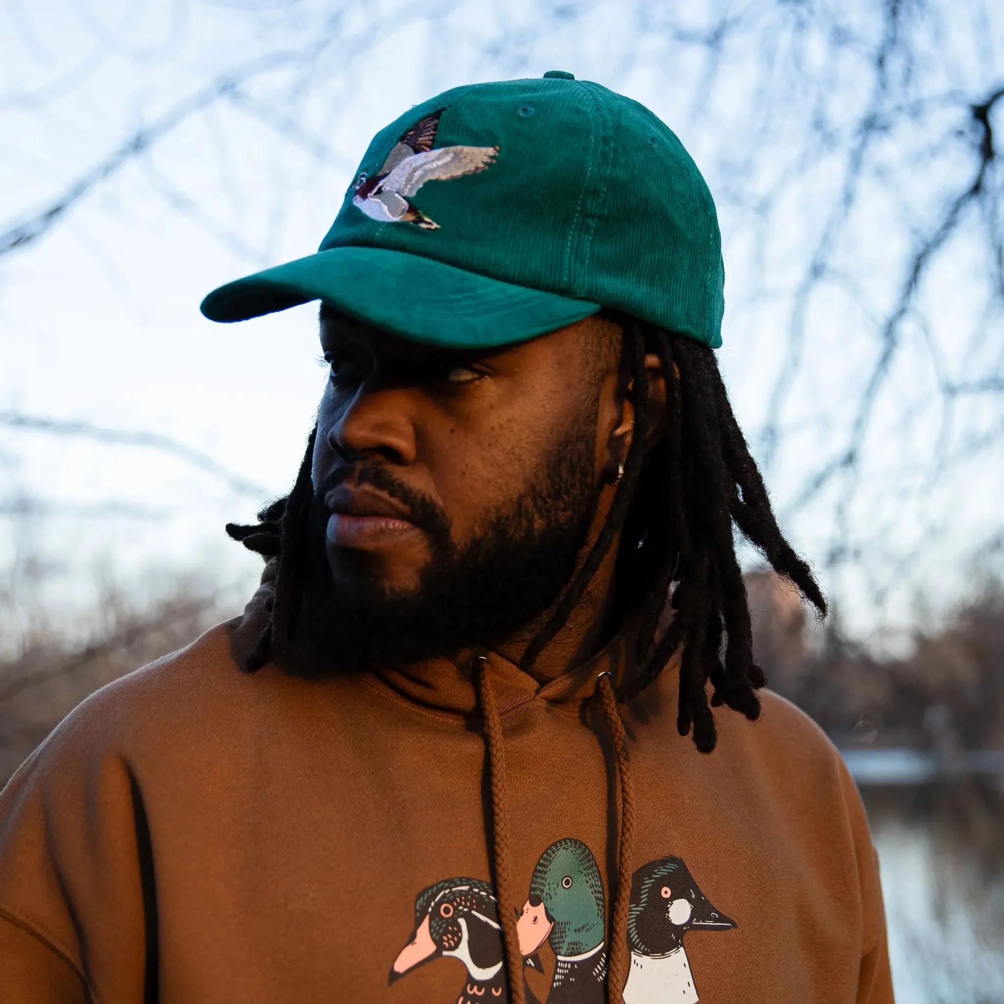 Wood Duck Corduroy Hat - Image 4